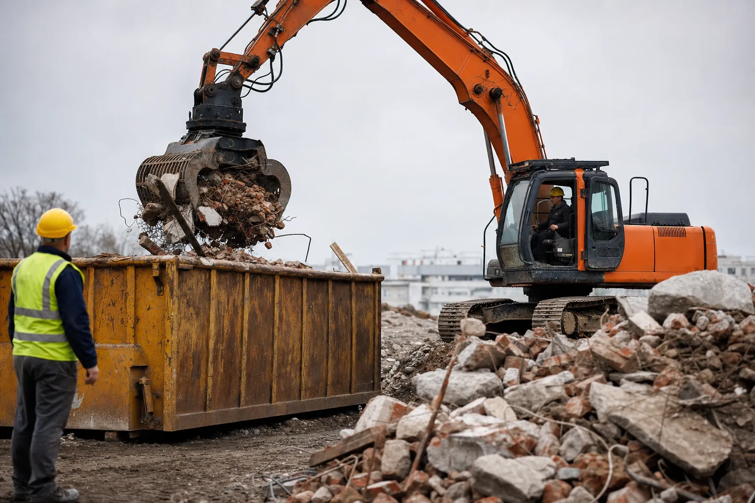 Recykling betonu i gospodarka odpadami z rozbiórki